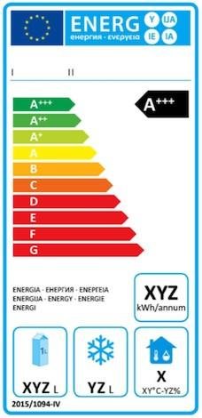 Energieetikette Lagerkühlgeräte