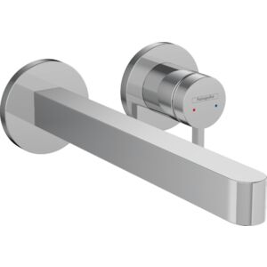 Hansgrohe hansgrohe Finoris Einhebel-Waschtischmischer Unterputz für Wandmontage mit Auslauf 16,5 cm