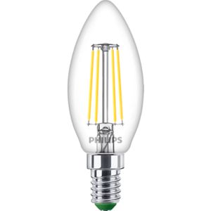 Philips UltraEfficient-Filament, E14, clear, 40 W (4000 Kelvin) candle