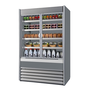 Fogal Refrigeration Alaska Energy slim 120 Sliding doors Panoramic ends
