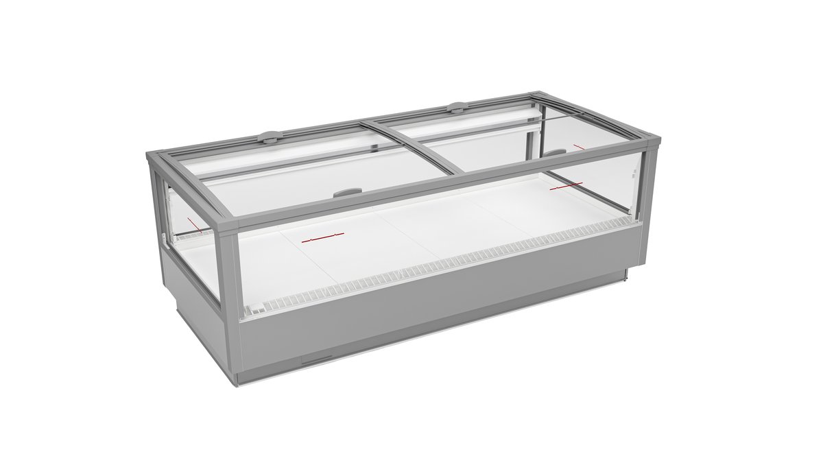 Kaplanlar Onega Glass Chilled C with Lids 3750