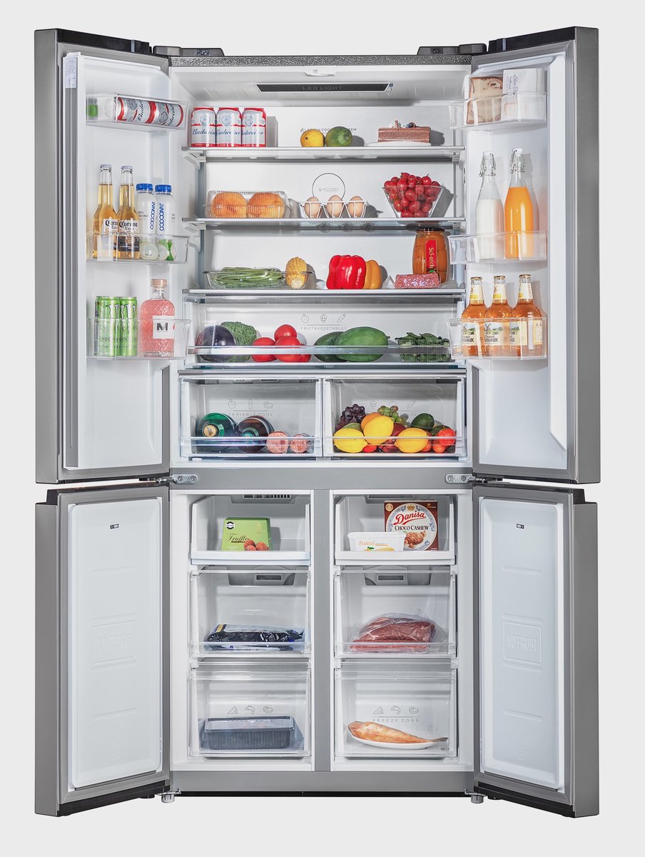 Trisa Food Center 516 L, Edelstahl