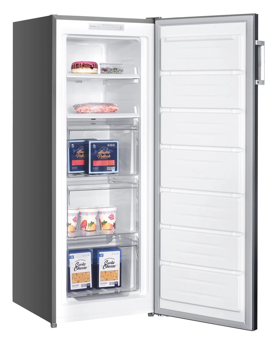 Trisa Gefrierschrank 161 L, Edelstahl